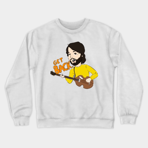 Paul McCartney Crewneck Sweatshirt by YipeeKaiYay